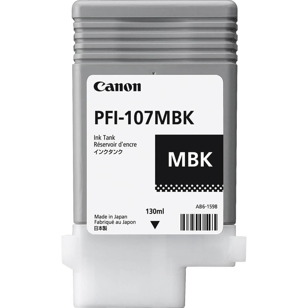 PFI-107MBK Ink Cartridge Matte Black (130ml)