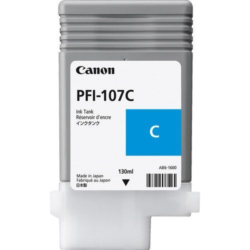 PFI-107C Ink Cartridge Cyan (130ml)