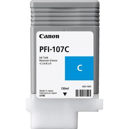 [6706B001AA] PFI-107C Ink Cartridge Cyan (130ml)